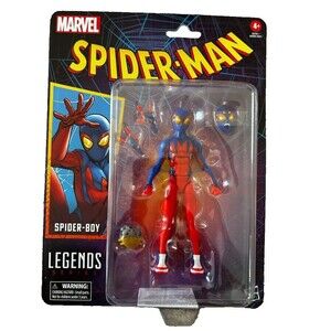 New Marvel Spidernan Spider Boy Legends Series Hasbro Toy